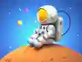 Spēle Coloring Book: Spaceman Sitting online