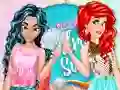 Spēle Jasmine and Ariel Wardrobe Swap online