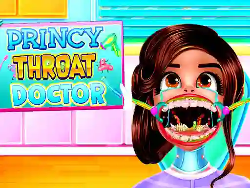 Spēle Princy Throat Doctor online