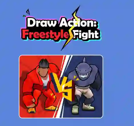 Spēle Draw Action: Freestyle Fight online