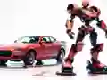 Spēle Coloring Book: Robot And Car online