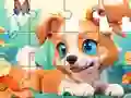 Spēle Jigsaw Puzzle: Dog And Garden online