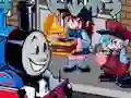 Spēle FNF: Big Engine Brawl online