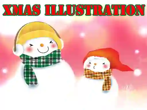 Spēle Xmas Illustration online