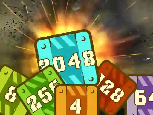 Spēle Military Cubes 2048 online