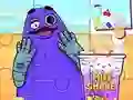 Spēle Grima Shake Jigsaw online