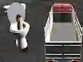 Spēle Truck Simulator Carry Skibidi toilet online
