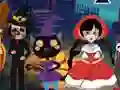 Spēle Halloween Friends Party 04 online