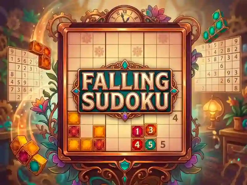 Spēle Falling Sudoku online