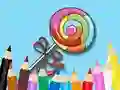 Spēle Coloring Book: Lollipop online