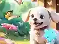 Spēle Jigsaw Puzzle: Dog In Garden online