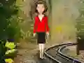 Spēle Girl Escape From Railway Track online