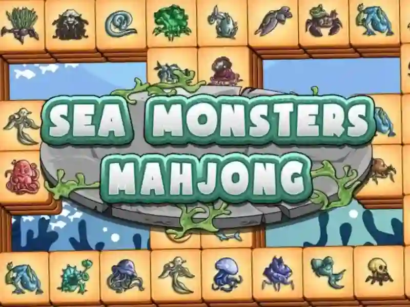Spēle Sea Monsters Mahjong online