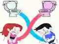 Spēle Toilet Rush Race: Pee Master online