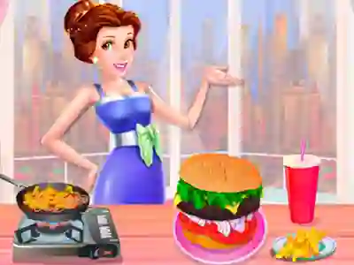 Spēle Dede Burger Fun online