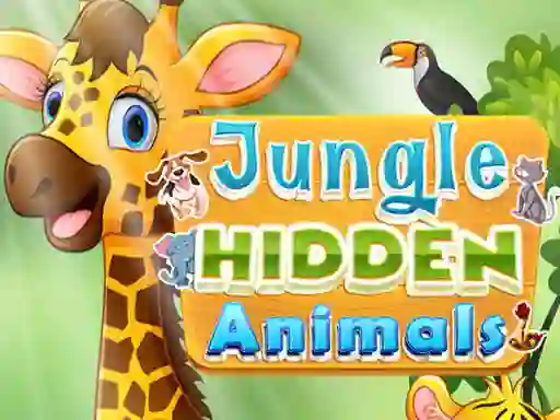 Spēle Jungle Hidden Animals online