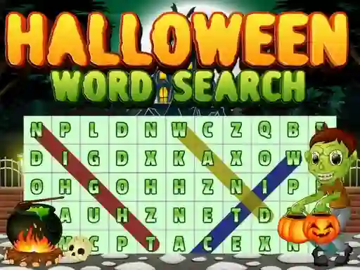 Spēle Halloween Words Search online