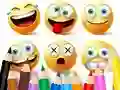 Spēle Coloring Book: Funny Emoji online