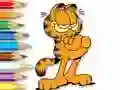 Spēle Coloring Book: Garfield Hamburger online
