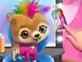 Spēle  Rock Star Animal Hair Salon online