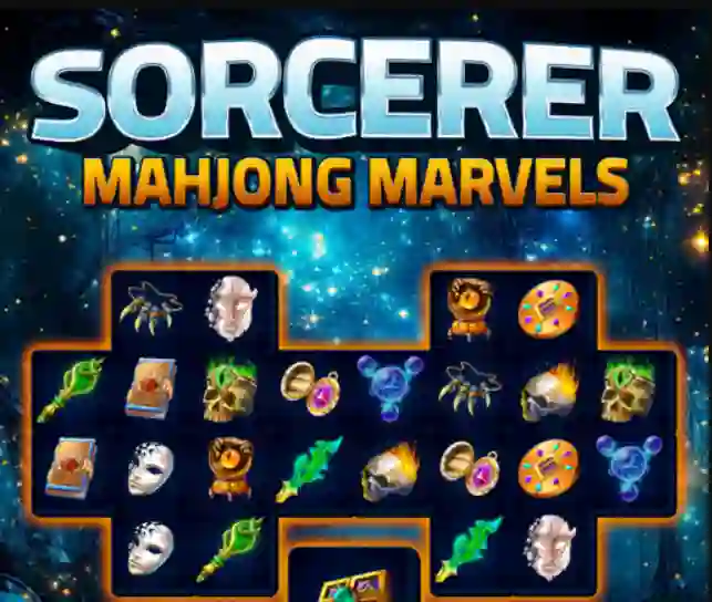 Spēle Sorcerer Mahjong Marvels online