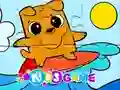 Spēle Jigsaw Puzzle: Surfing In The Sea online