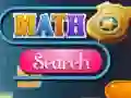 Spēle Math Search online