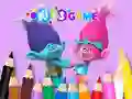 Spēle Coloring Book: Cute Troll online