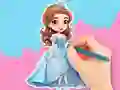 Spēle Coloring Book: Chibi Princess online