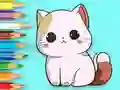 Spēle Coloring Book: Cute Kitten online