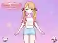 Spēle Anime Dress Up Doll Dress Up online