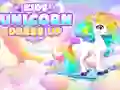 Spēle Kids Unicorn Dress Up online