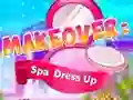Spēle Makeover Spa Dress Up online