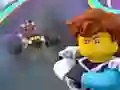 Spēle Ninjago Cyber Racer online