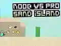 Spēle Noob vs Pro Sand Island online