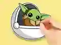 Spēle Coloring Book: Master Yoda online
