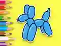 Spēle Coloring Book: Balloon Puppy online