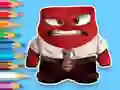 Spēle Coloring Book: Inside Out Angry online
