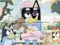 Spēle Jigsaw Puzzle: Bluey Play Time online