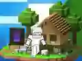 Spēle Mineblock Hook Adventure online