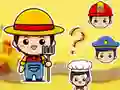 Spēle Kids Quiz: Job Challenge 3 online