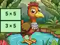 Spēle Multiplication Bird Image Uncover online
