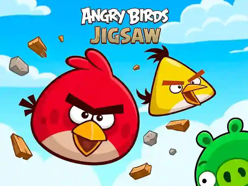 Spēle Angry Birds Jigsaw online
