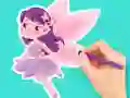 Spēle Coloring Book: Flower Fairy online
