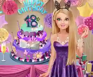 Spēle Barbara Birthday Party online