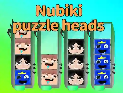 Spēle Nubiki Puzzle Heads online
