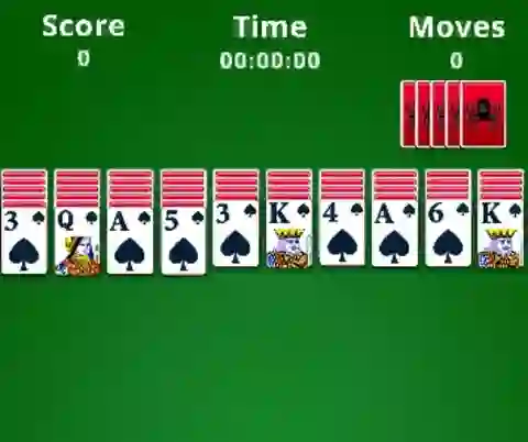 Spēle Spider Solitaire online