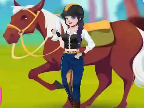 Spēle Girly Equestrian online