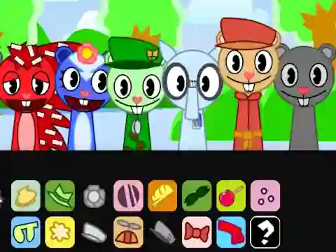 Spēle Happy Sprunk Friends online