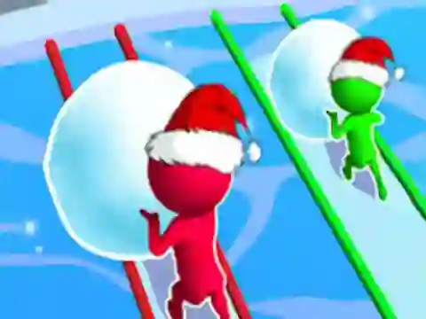 Spēle Snow Race: Christmas Runner online